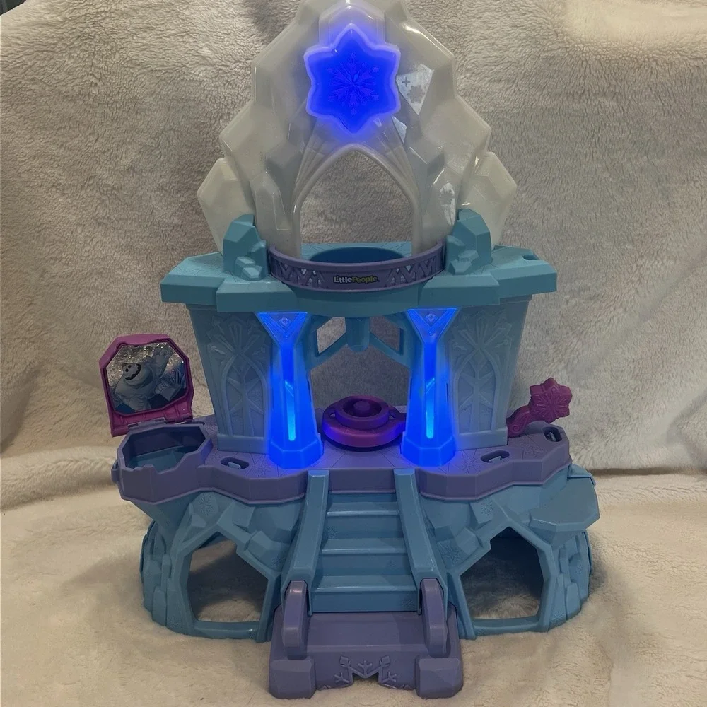 Fisher price Little People Disney Frozen Elsa's‎ Enchanted Lights & Sing Palace